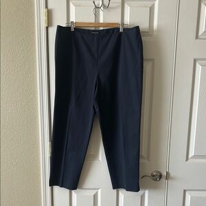 Lafayette 148 navy blue pants, size 16